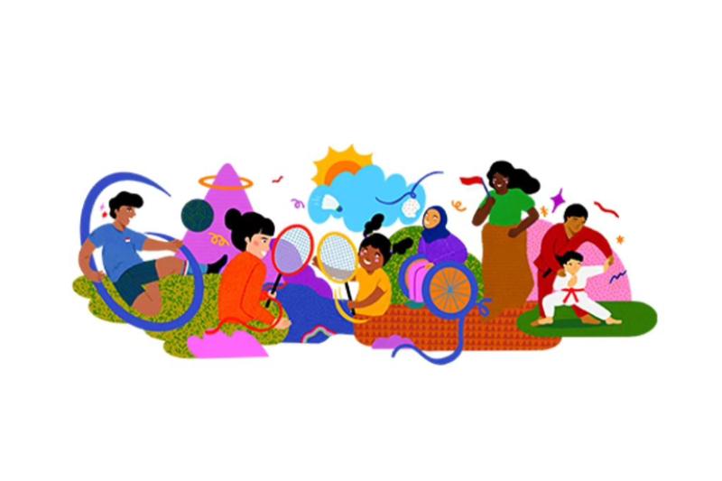 Google Rayakan HUT RI, Doodle Hari Ini Lomba 17-an Karya Seniman Jabar