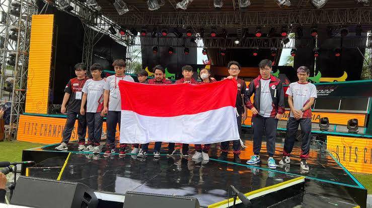 Indonesia juara MLBB IESF 2022 (youtube.com/Ligagameesports)