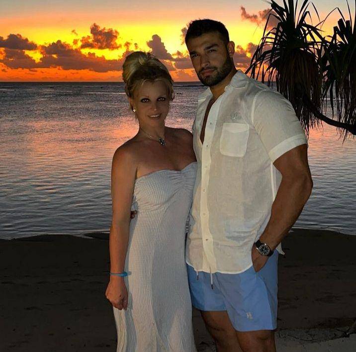 potret kenangan Britney Spears dan Sam Asghari (instagram.com/samasghari)