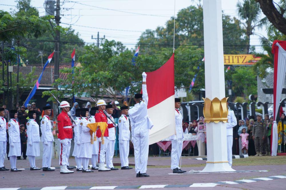 Mantan Napiter Ikuti Upacara HUT RI ke-78 di Bantul