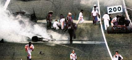 kondisi seusai kecelakaan GP Italia 1978 (commons.wikimedia.org/GarethBThomas2000)