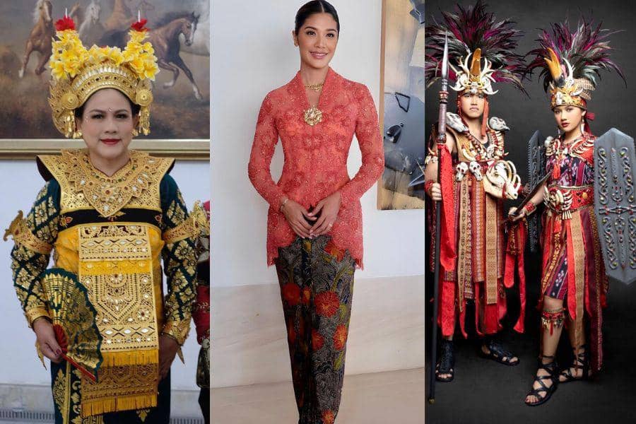 8 Gaya Pejabat dan Istri saat Upacara 17 Agustus, Menawan!