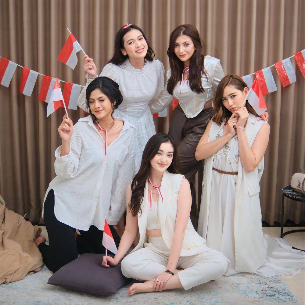 OOTD artis yang rayakan Hari Kemerdekaan RI (instagram.com/rantymaria)