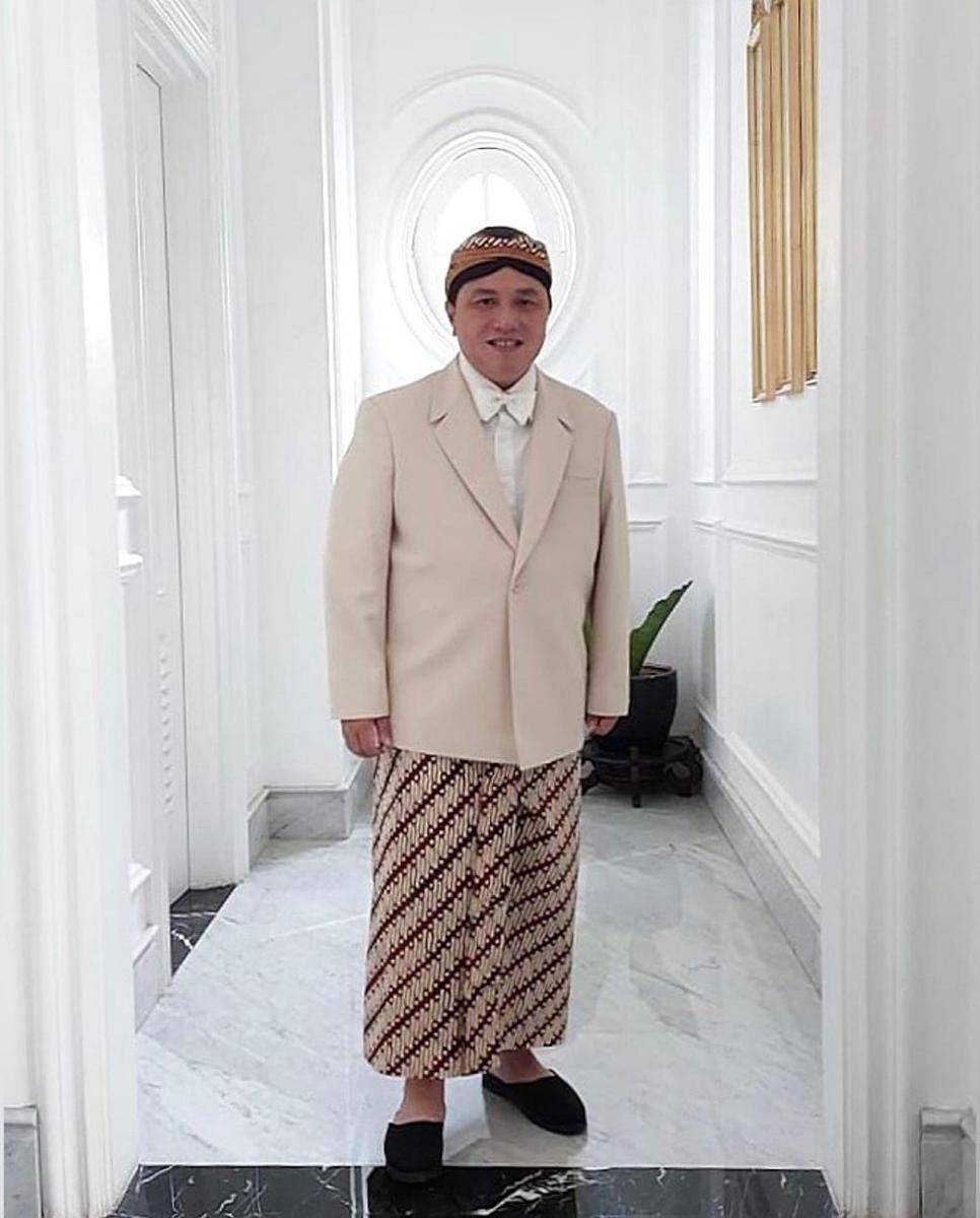 Gaya Busana Pejabat Pria Saat Hadiri Upacara HUT Ke-78 RI di Istana Merdeka (Instagram.com/erickthohir)