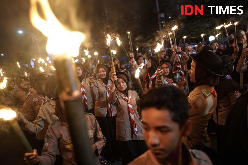 Mengintip Pawai Taptu di Sumut, Pawai Obor Menyambut Hari Kemerdekaan