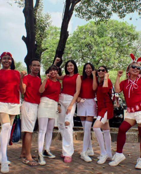 OOTD artis yang rayakan Hari Kemerdekaan RI (instagram.com/ochi24)