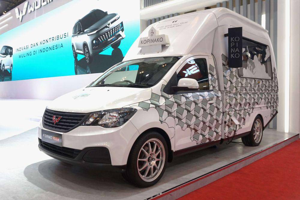 Mobile cafe Kopi Nako dengan Wuling Formo Max (dok. Wuling Motors)