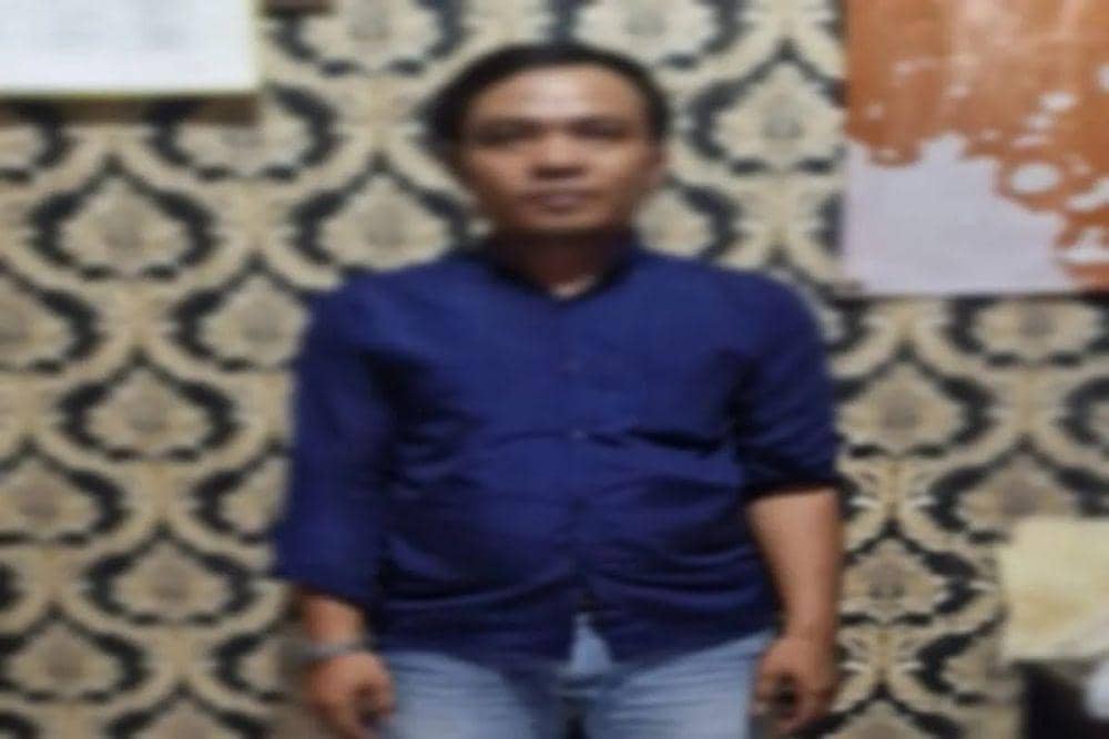 Tampang pelaku utama bentrok di Pesisir Barat inisal DN. (Dok. Polres Pesisir Barat).