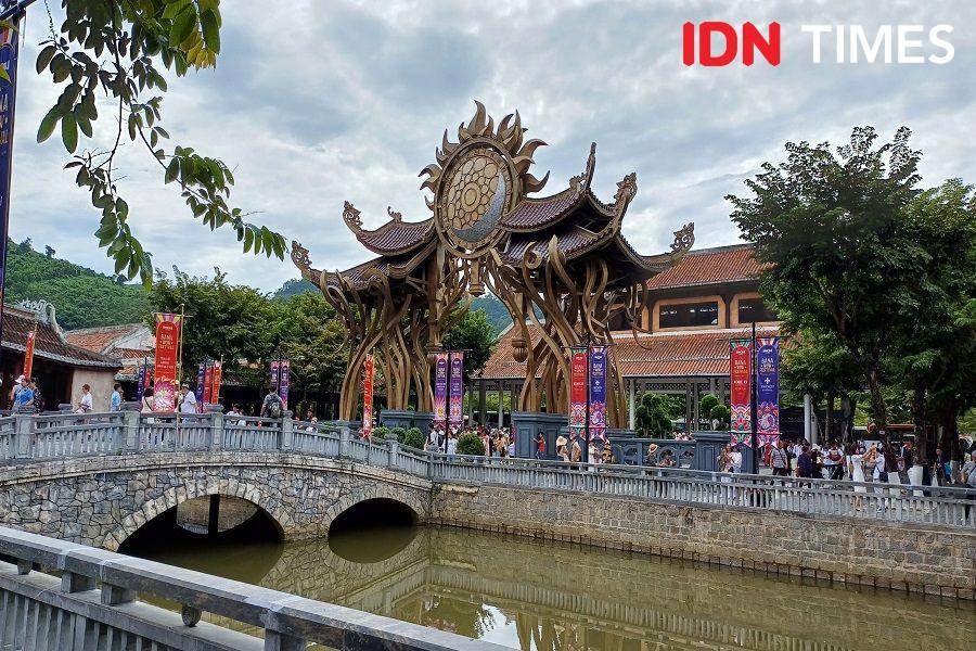 Ba Na Hilss, Da Nang, Vietnam (IDN Times/Dhiya Awlia Azzahra)