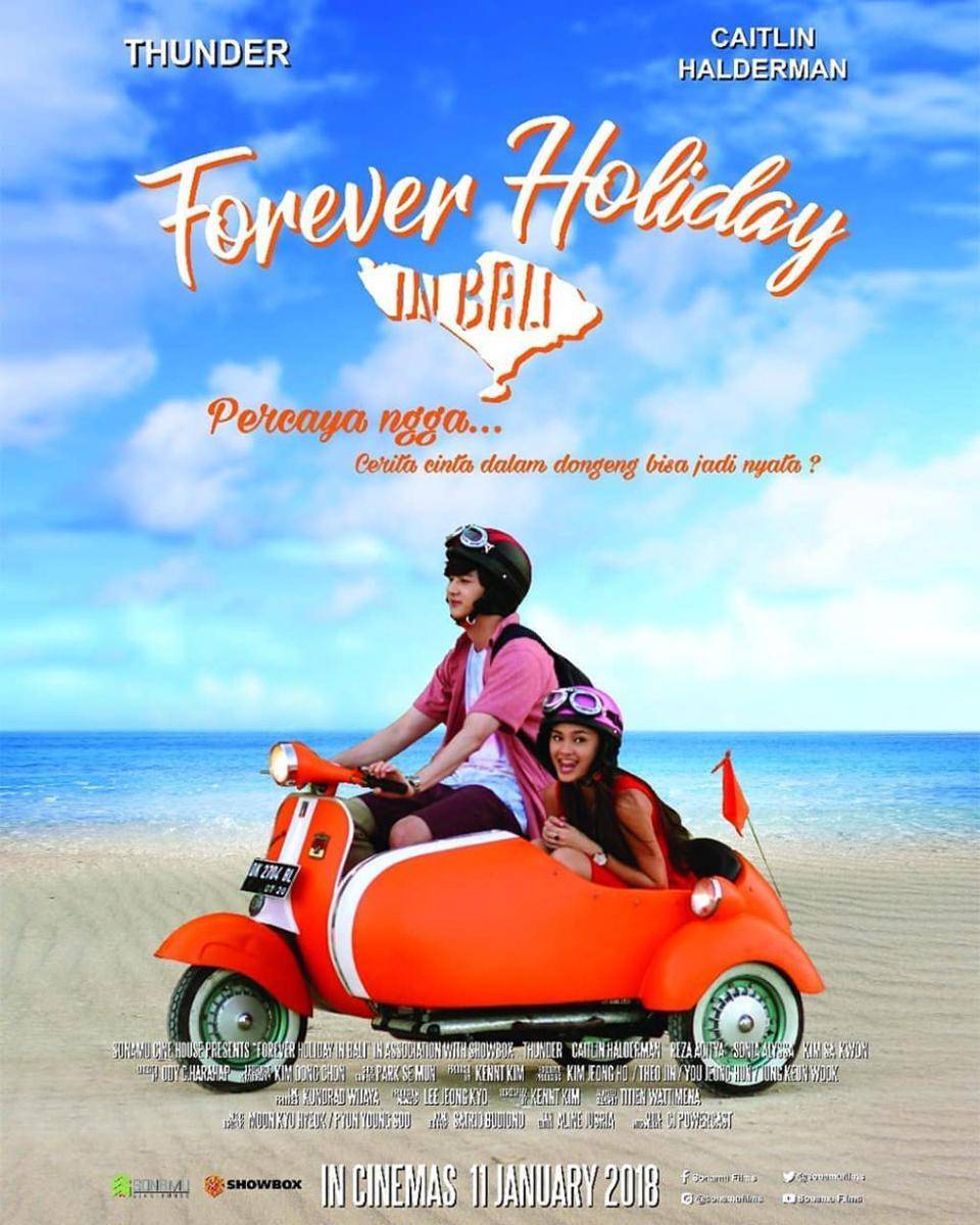 poster film Forever Holiday in Bali (dok. MD Pictures/Forever Holiday in Bali)