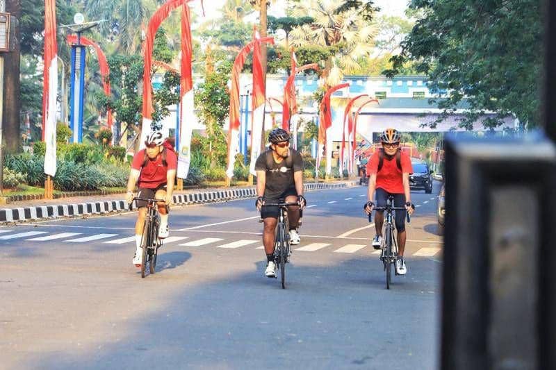 Ingin Kurangi Polusi, Pegawai Pemkot Tangerang Mulai Bike to Work
