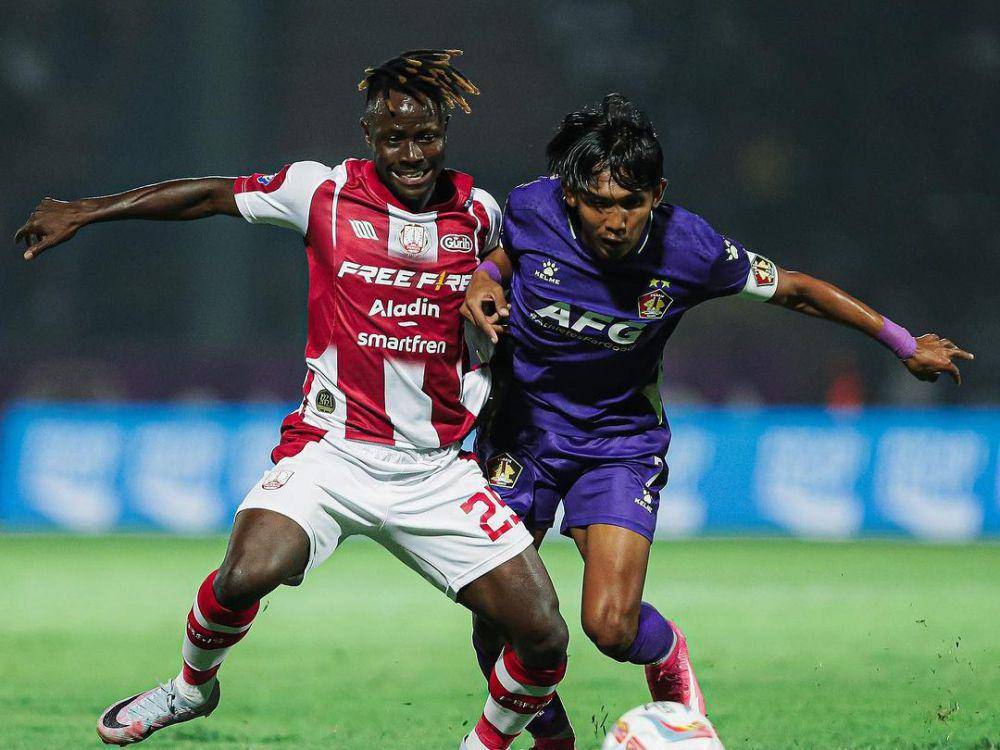 Persis Solo saat menghadapi Persik Kediri pada putaran pertama Liga 1 Indonesia 2023/2024. (instagram.com/persisofficial)