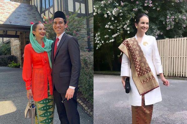 8 Potret Enzy Storia Rayakan 17 Agustus di Amerika, Pakai Baju Betawi