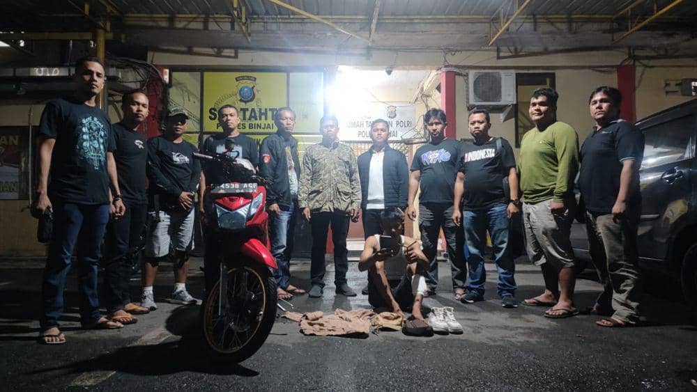 Pelaku ranmor yang berhasil diamankan dan dihadiahi timah panas (IDN Times/ istimewa)