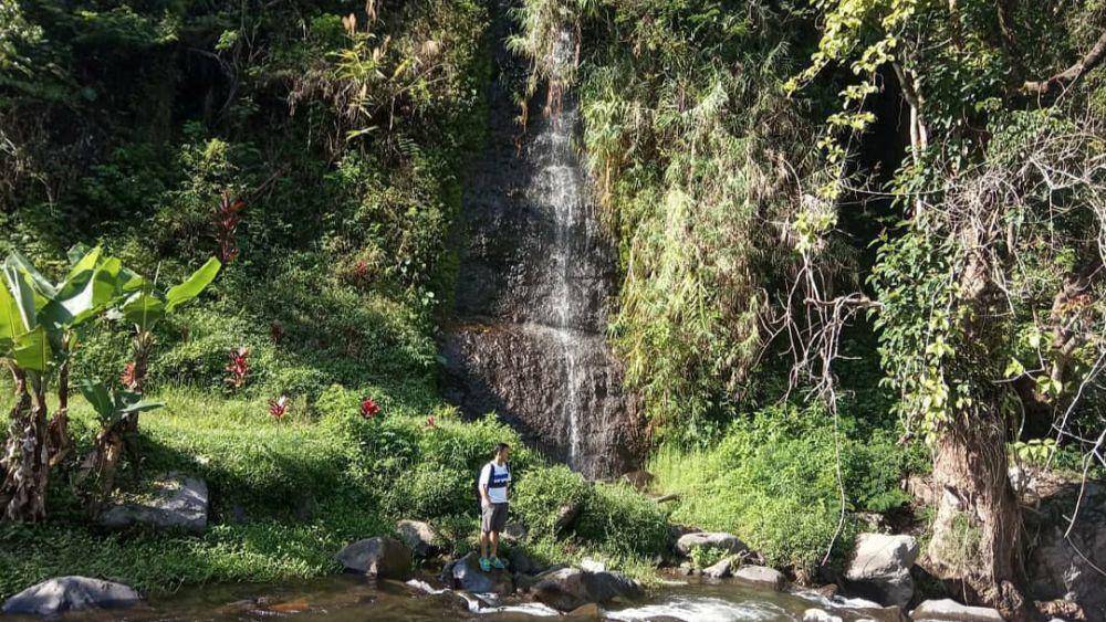 Keindahan alam di sekitar air terjun Kerto Embo. (Instagram.com/dolan.ae)