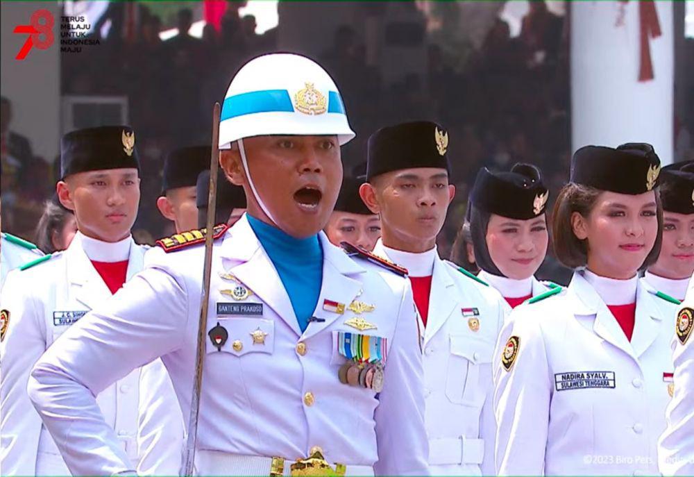 Sosok Kapten Marinir Lampung jadi Komandan Paskibraka Istana