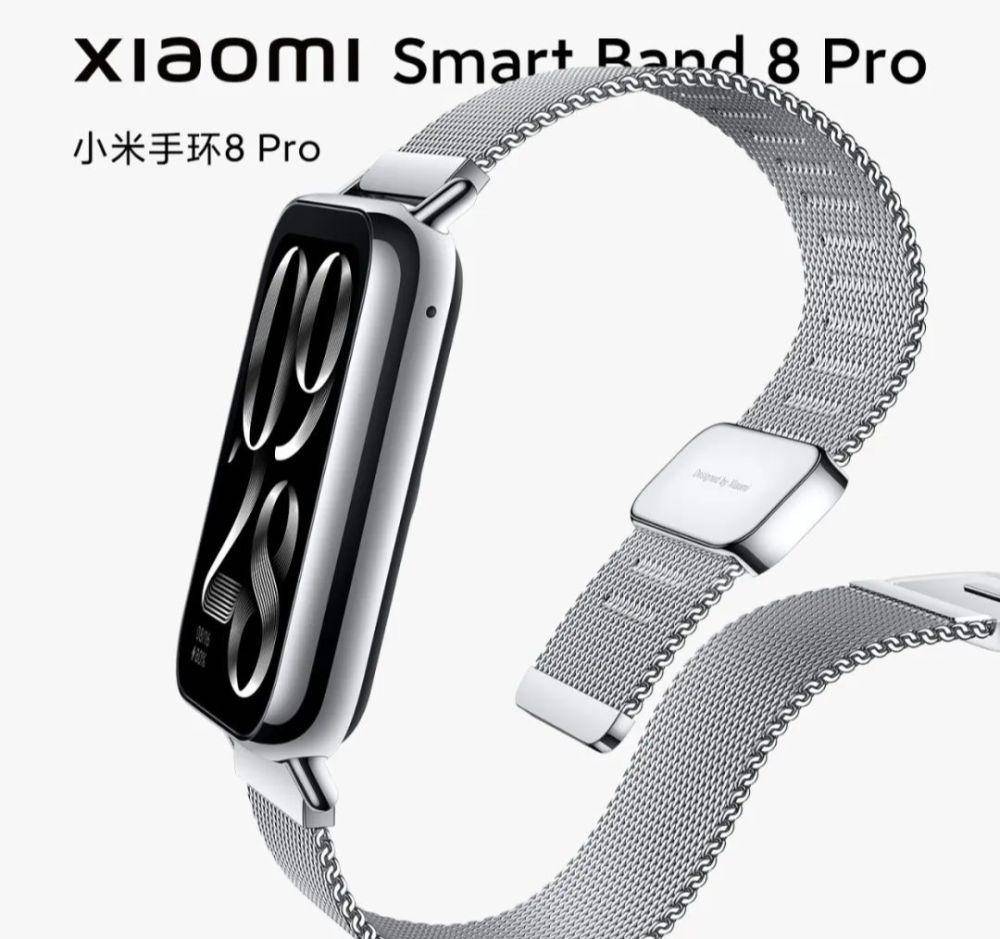 Ilustrasi personalisasi yang stylish Xiaomi smart band 8 pro (twitter.com/tech_edgete)