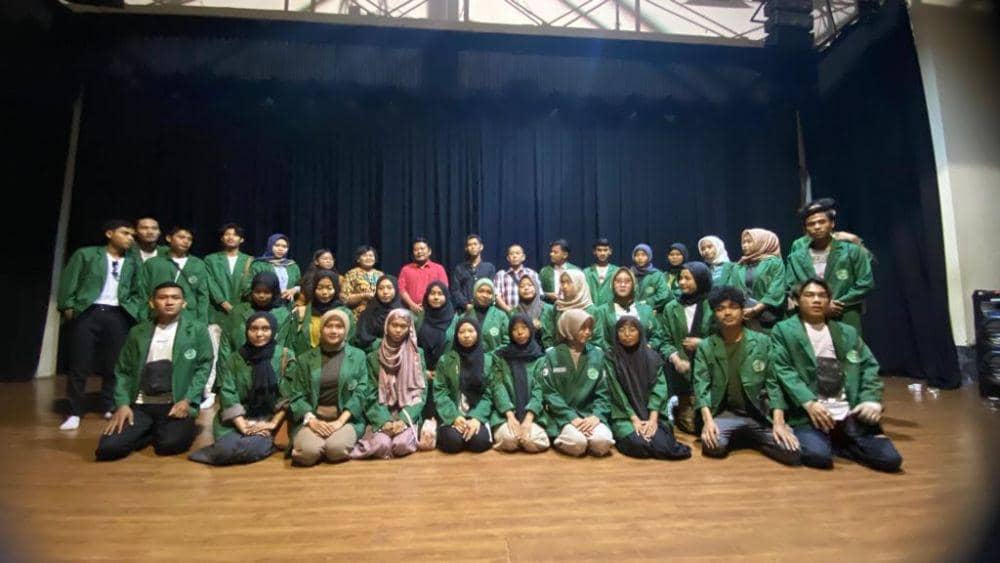 Mahasiswa program studi Sendratasik Unham (dok. Alwan Hafiz)