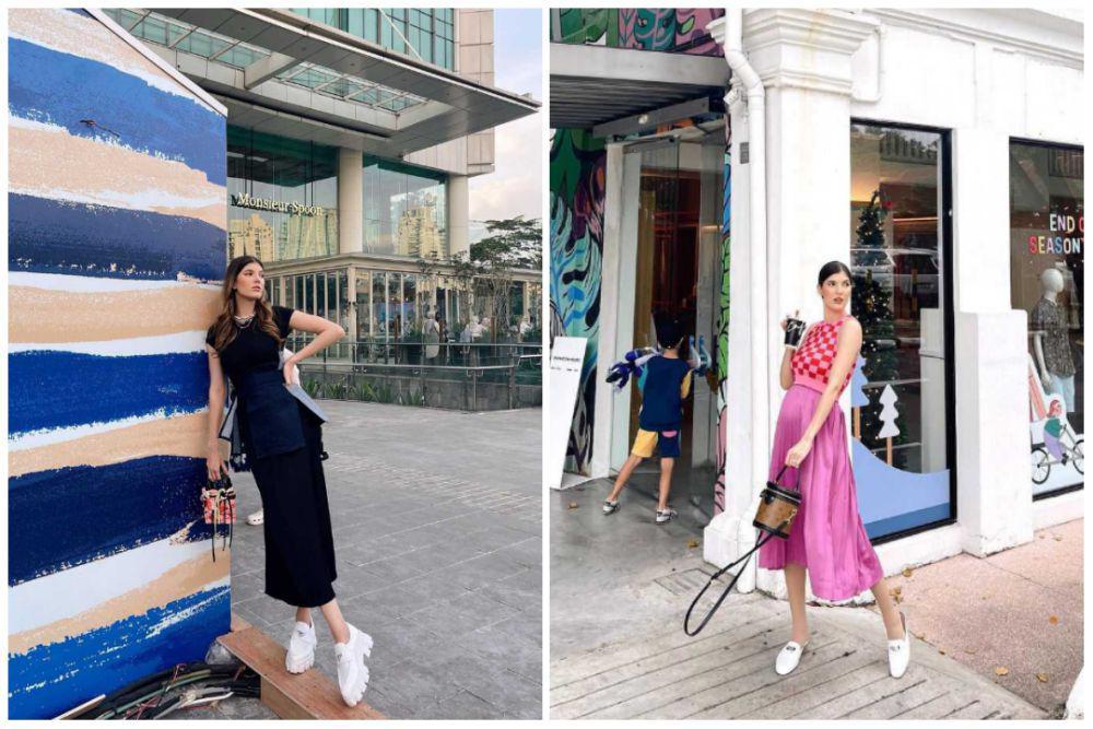 9 Inspirasi Mix and Match Rok ala Mikaila Patritz, Anti Mainstream!