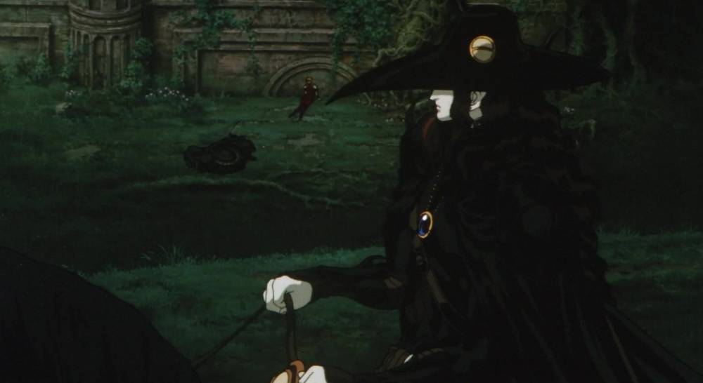 D dari film anime Vampire Hunter D: Bloodlust (2000) (dok. Madhouse/Vampire Hunter D: Bloodlust)