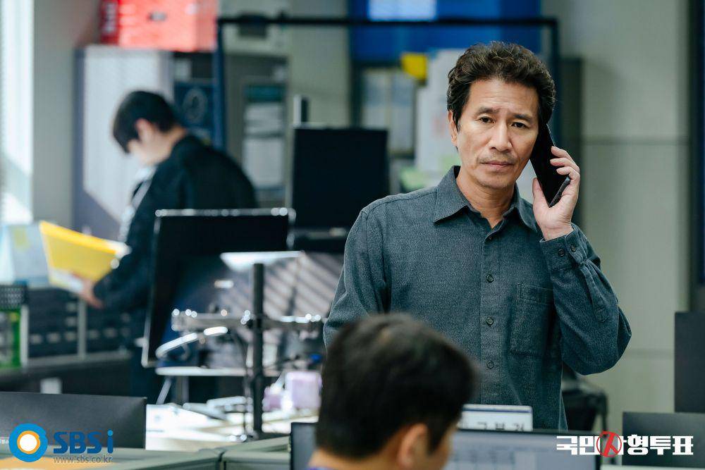 cuplikan Shin Jung Keun di drakor The Killing Vote (dok. SBS/The Killing Vote)