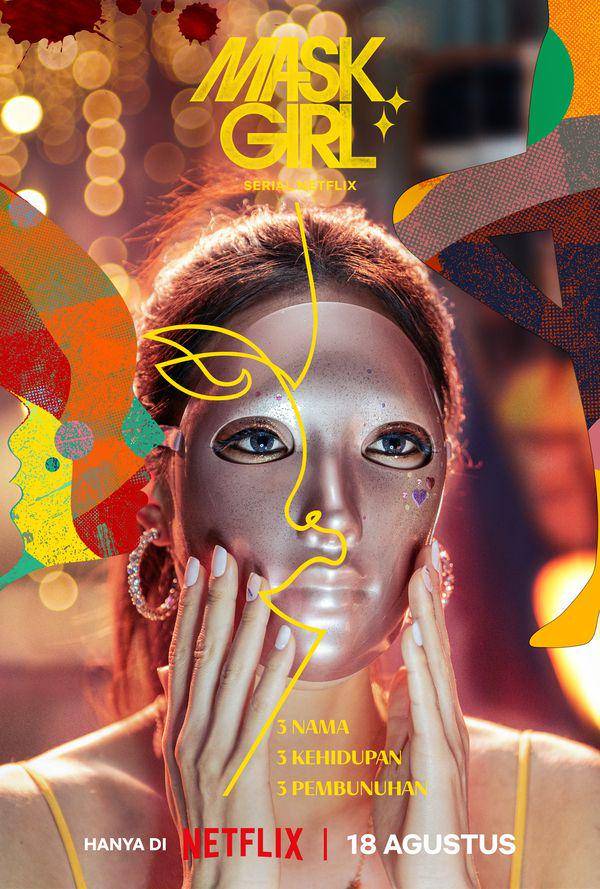 poster drama Korea Mask Girl (twitter.com/NetflixID)