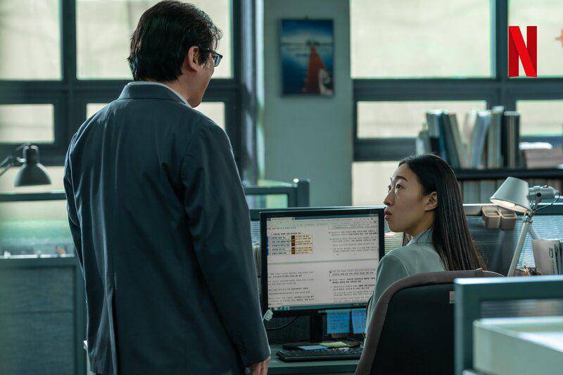 Lee Han Byul dan Ahn Jae Hong di drama Korea Mask Girl (twitter.com/NetflixKR)