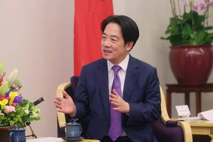 Wakil Presiden Taiwan William Lai. (Twitter.com/賴清德Lai Ching-te)