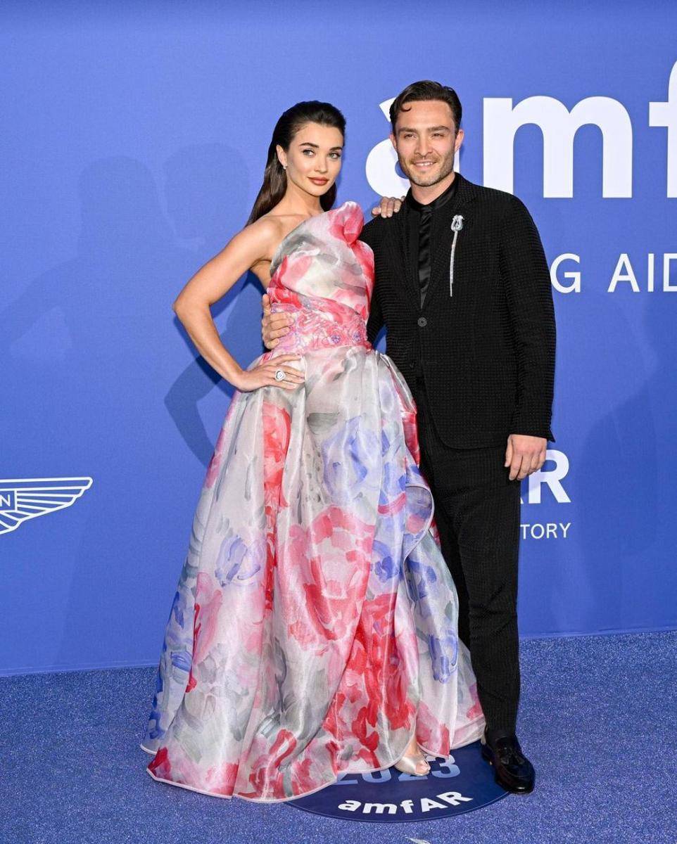 Amy Jackson dan Ed Westwick (instagram.com/iamamyjackson)