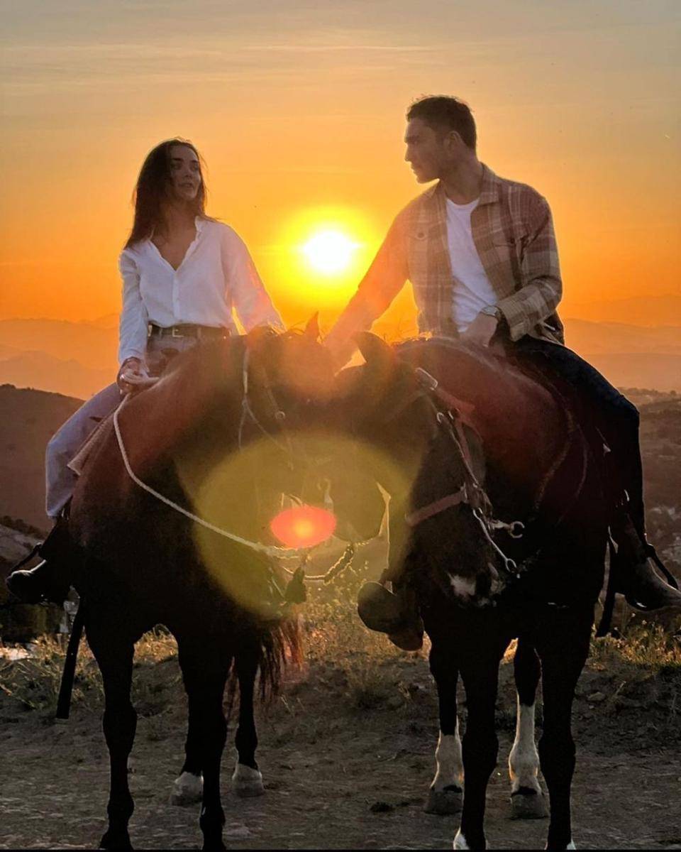Amy Jackson dan Ed Westwick (instagram.com/iamamyjackson)