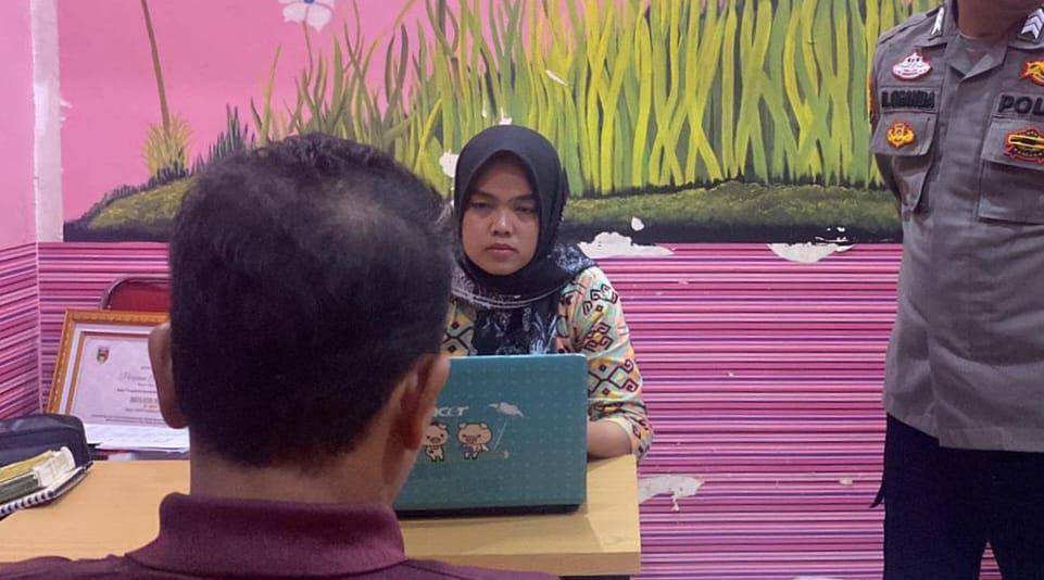 Guru ngaji RM, tersangka pencabulan terhadap 5 muridnya di Tanggamus. (Dok. Polres Tanggamus).
