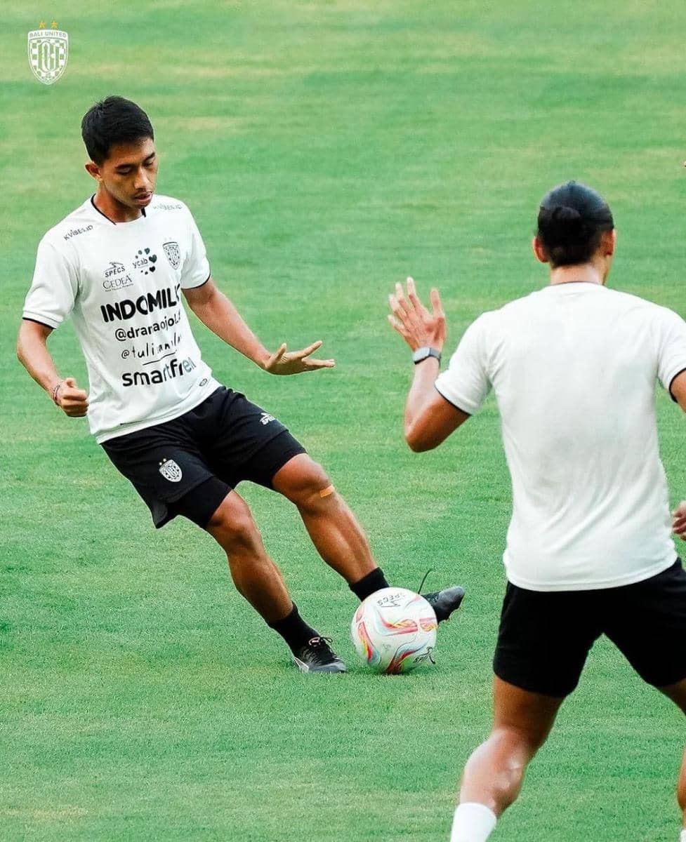 Pemain Bali United latihan jelang hadapi Persis. (Instagram.com/baliutd)