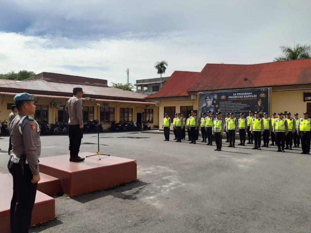 Pilkades di 13 Desa Madina, Polres Sibolga Kirim Pasukan