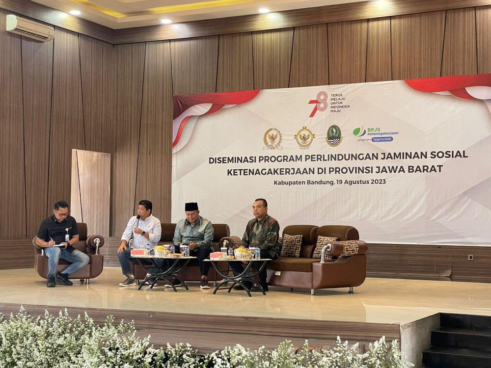 Gandeng DPR dan BPK, BPJAMSOSTEK Gelar Kegiatan Diseminasi Program