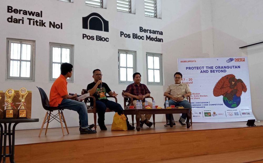 Abelli Fest 2 Sajikan Talkshow Love For Orangutan di Pos Bloc Medan
