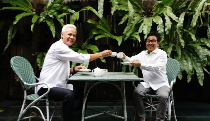 Ganjar Pranowo Bertemu Cak Imin di Jakarta (Dok. Antara)
