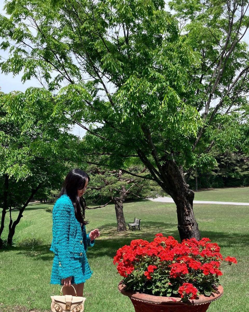 Kim So Hyun di balik layar drama My Lovely Liar (instagram.com/wow_kimsohyun)