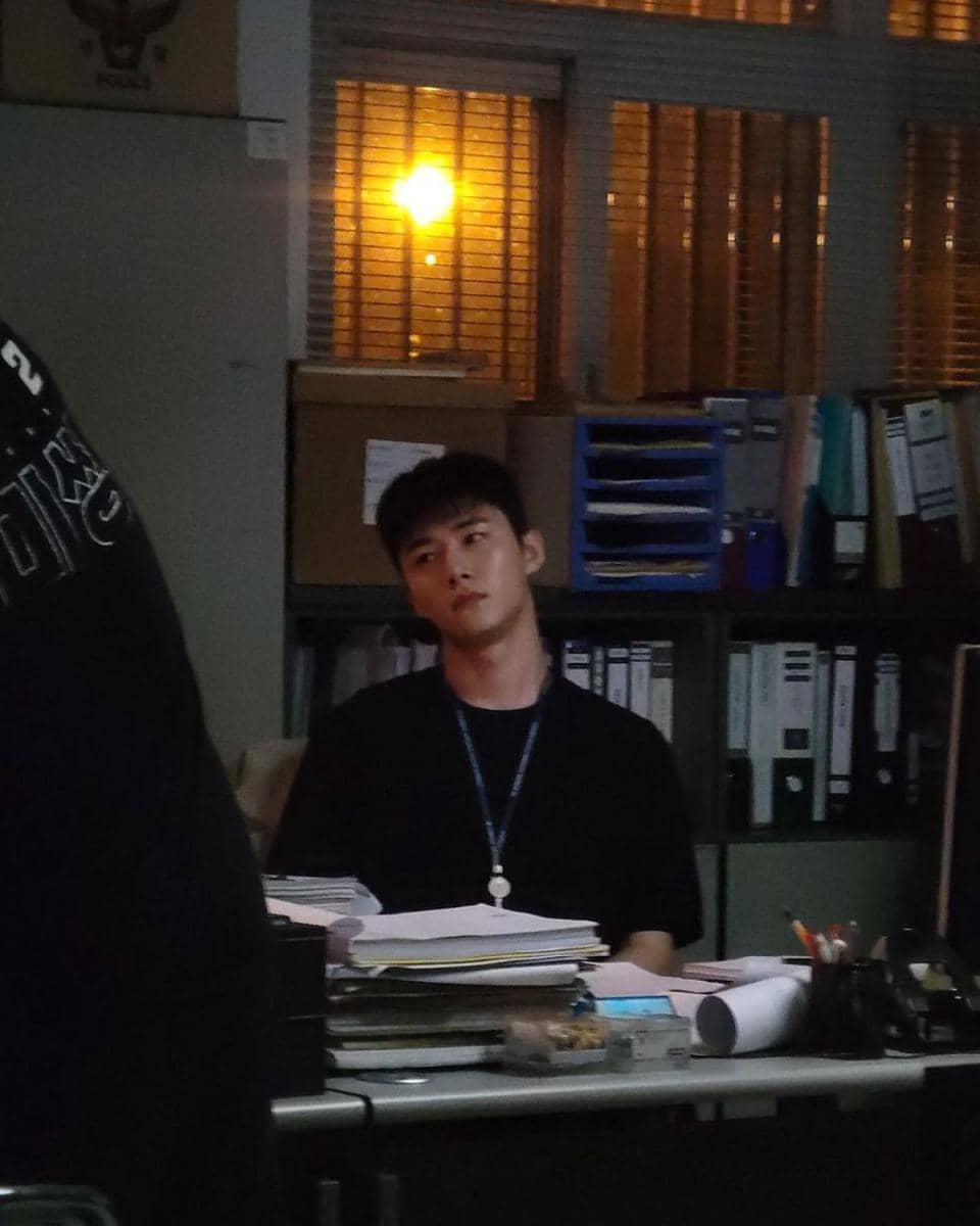 Seo Ji Hoon di balik layar drama My Lovely Liar (instagram.com/jihux)