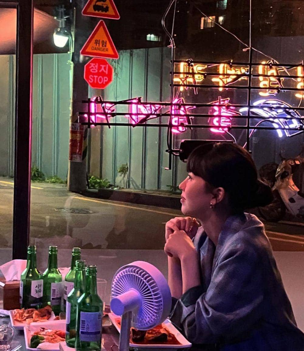 Kim So Hyun di balik layar drama My Lovely Liar (instagram.com/wow_kimsohyun)