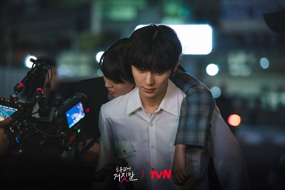 9 Potret di Balik Layar My Lovely Liar, Minhyun-Sohyun Akrab