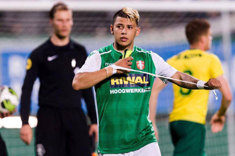 potret Gustavo Hamer bersama FC Dordrecht (instagram.com/gustavohamerr)