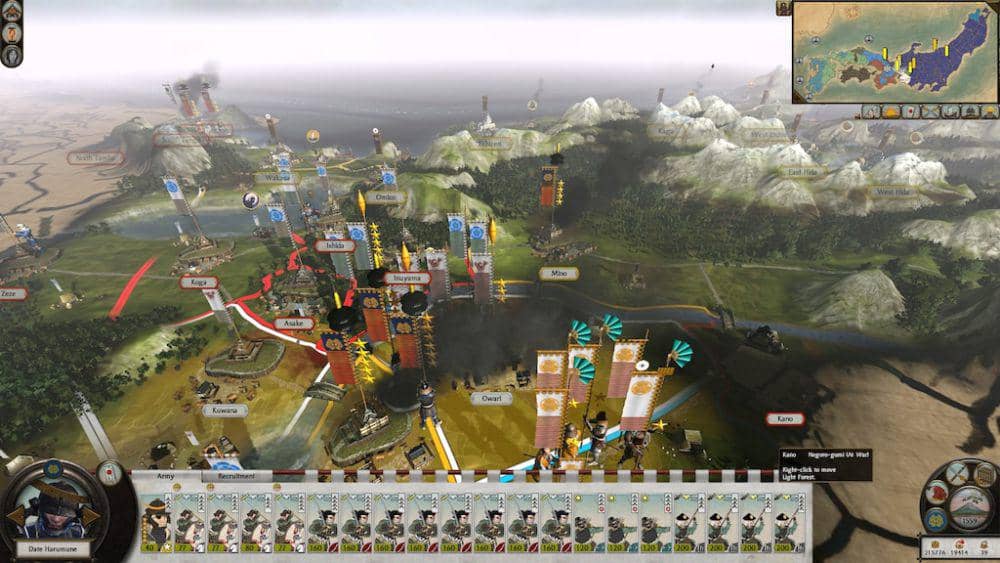 Total War: Shogun 2 adalah salah satu serial game terbaik yang bisa kamu mainkan. (dok. Creative Assembly/Total War: Shogun 2)