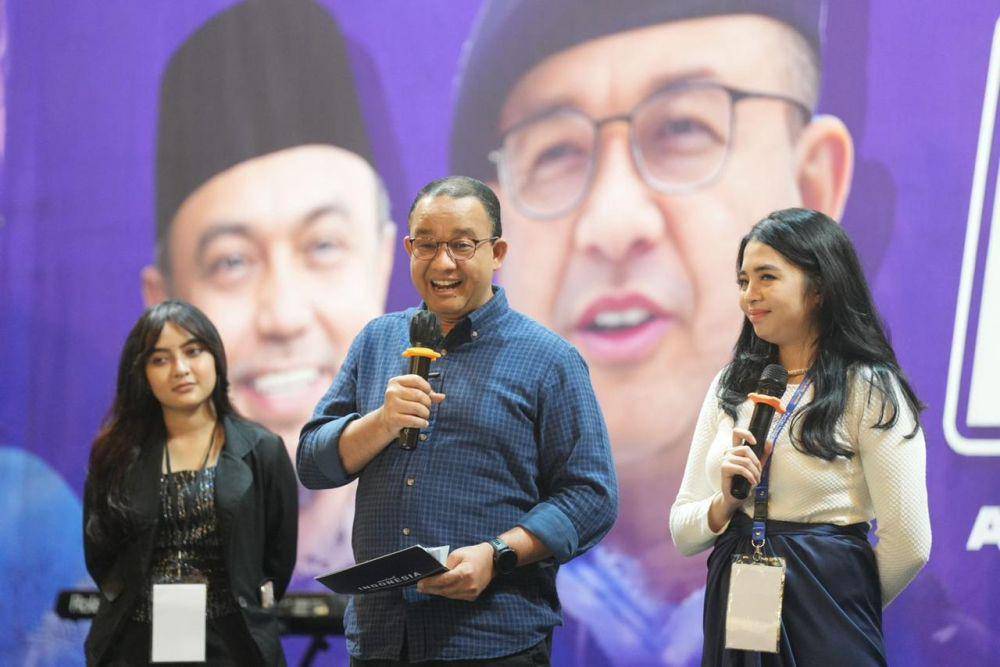 Bacapres Koalisi Perubahan untuk Persatuan Anies Baswedan mendengar aspirasi dari kalangan Millenial. (Dok. IDN Times/istimewa)