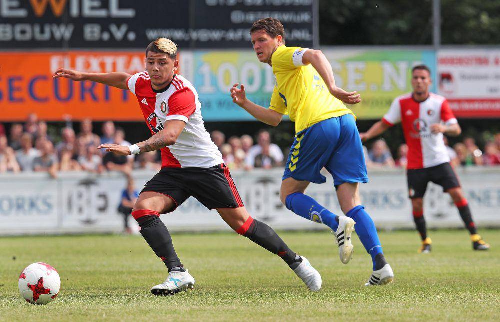 Gustavo Hamer (kiri) saat membela Feyenoord. (feyenoord.nl)