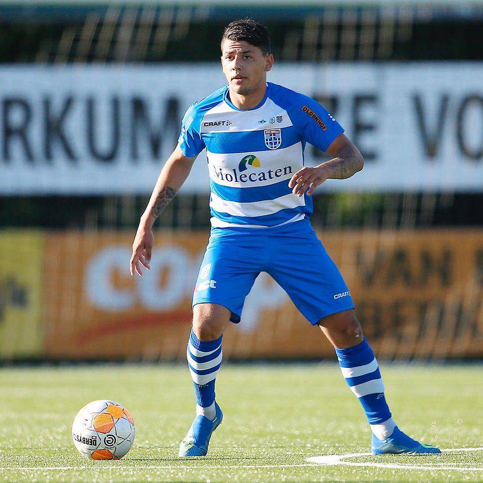 potret Gustavo Hamer saat berseragam PEC Zwolle (instagram.com/gustavohamerr)