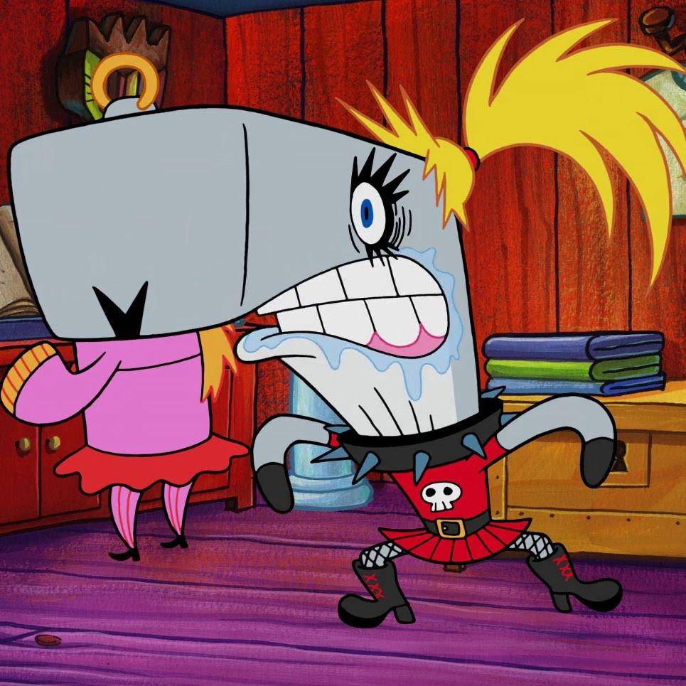 Goth Whale (dok. Nickelodeon/SpongeBob SquarePants)