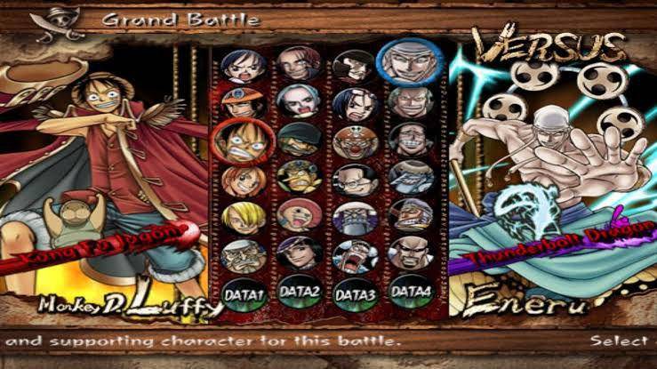 mode versus di One Piece: Grand Adventure (youtube.com/Aubue)