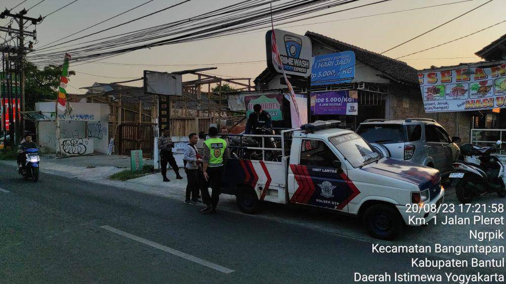 Polisi amankan pelajar yang berencana tawuran.(Dok.Polres Bantul)