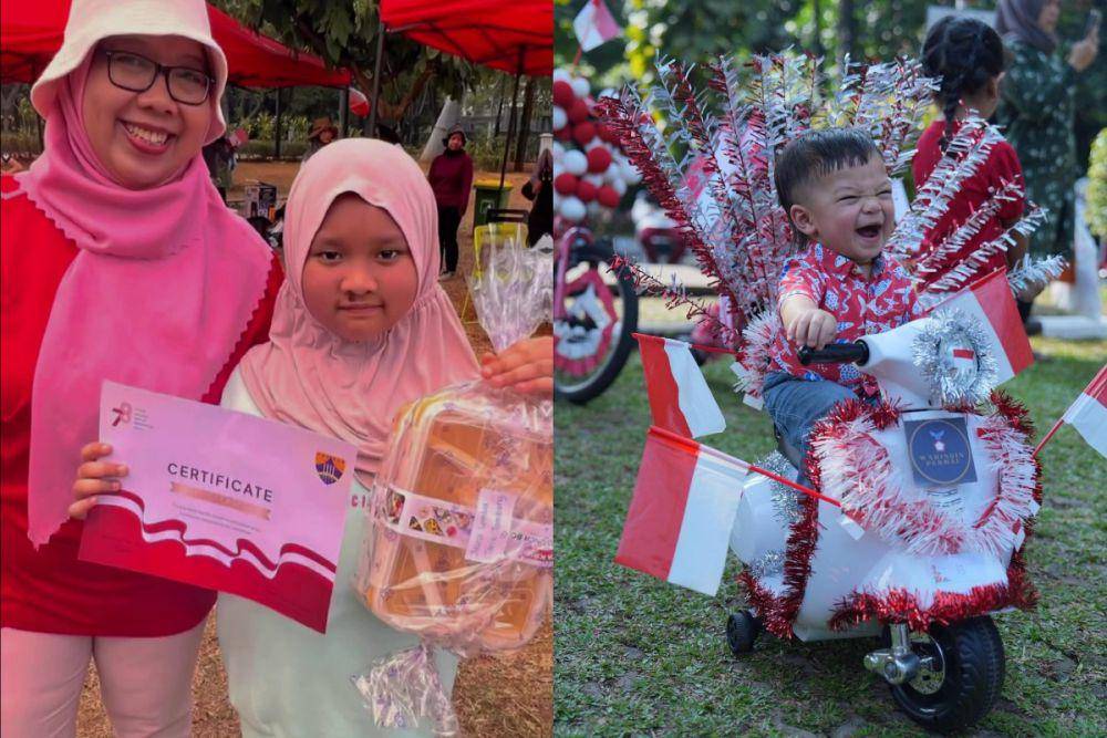 potret Starla dan Issa menang lomba 17-an (instagram.com/mommy_starla | instagram.com/nikitawillyofficial94)