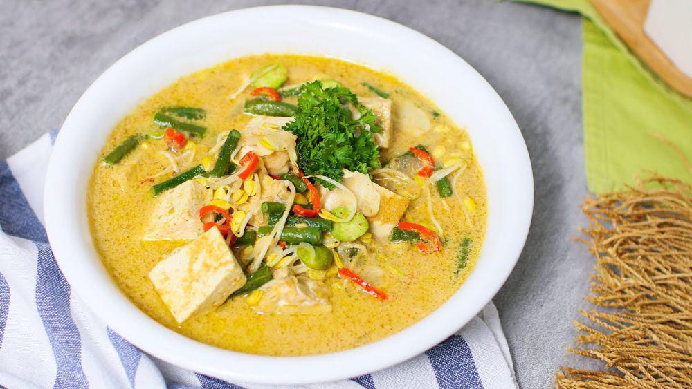Resep Sayur Lodeh Kecambah, Sajian Menu Lezat Mudah Dibuat
